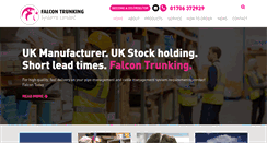 Desktop Screenshot of falcontrunking.co.uk